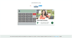 Desktop Screenshot of calculadora.org